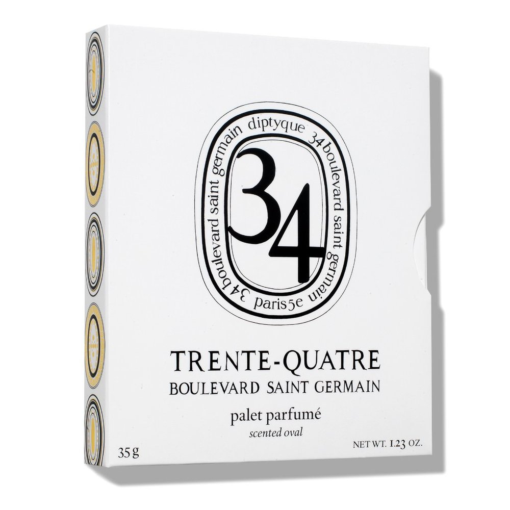 DIPTYQUE OVAL SCENTED FOR CLOSETS , DRESSERS - 34 BOULEVARD SAINT GERMAIN
